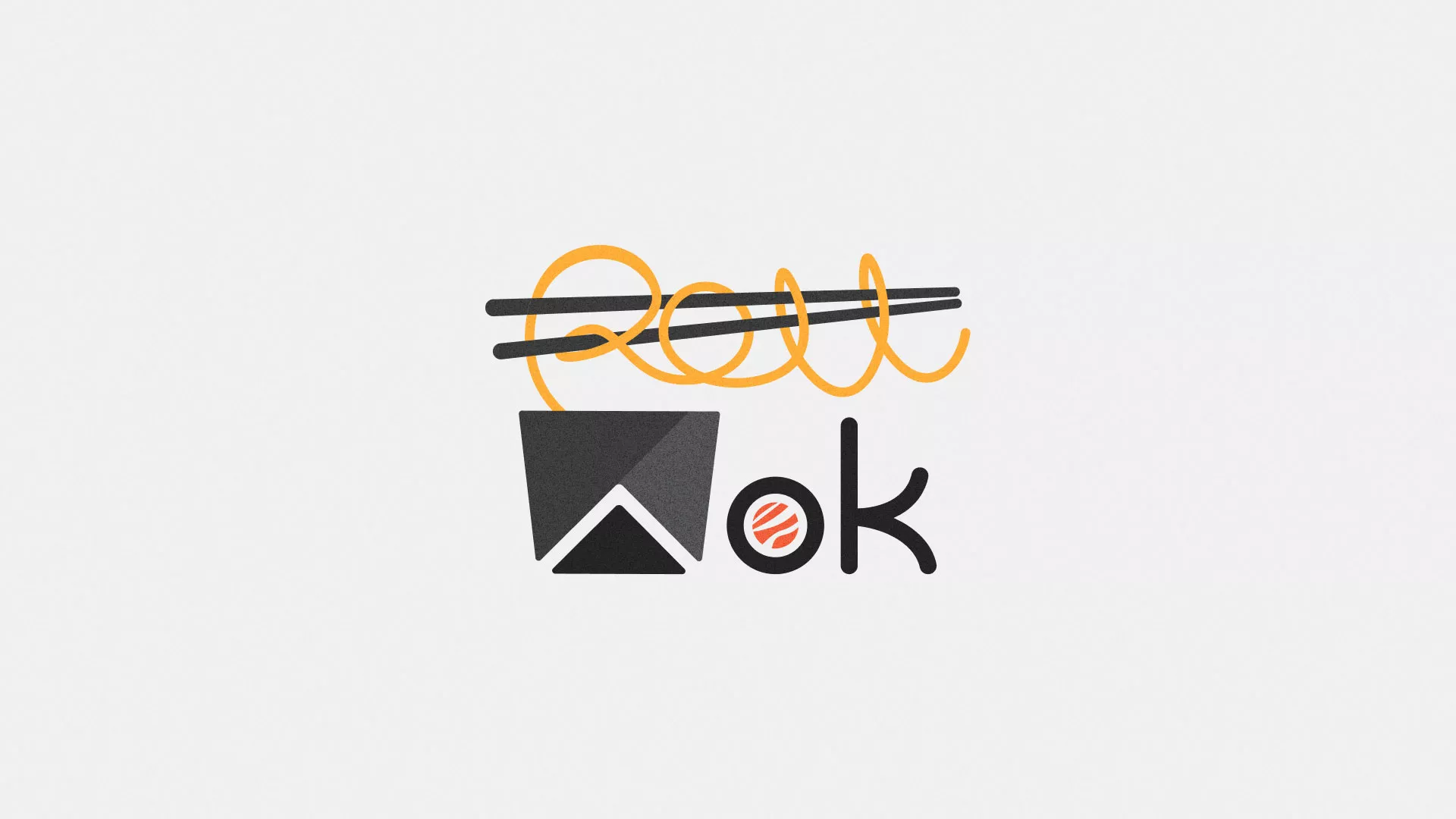 Разработка логотипа в Багратионовске для суши-бара «Roll Wok Club» Разработка логотипа в Багратионовске для суши-бара «Roll Wok Club»